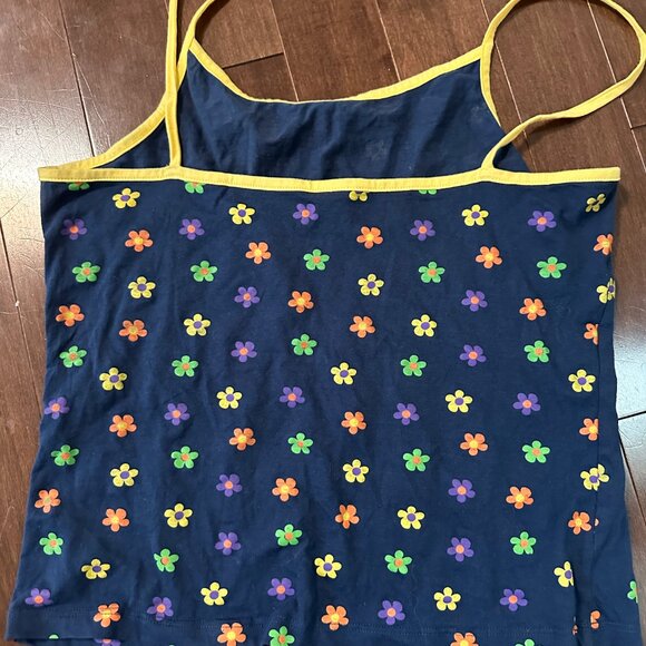 VINTAGE L Flower tank top - Picture 3 of 9